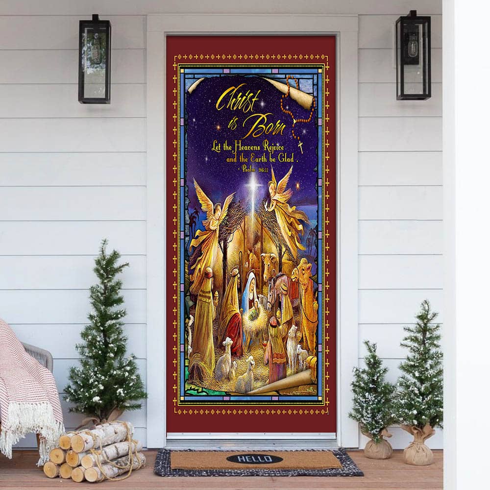 Christ Is Born No11 Door Cover