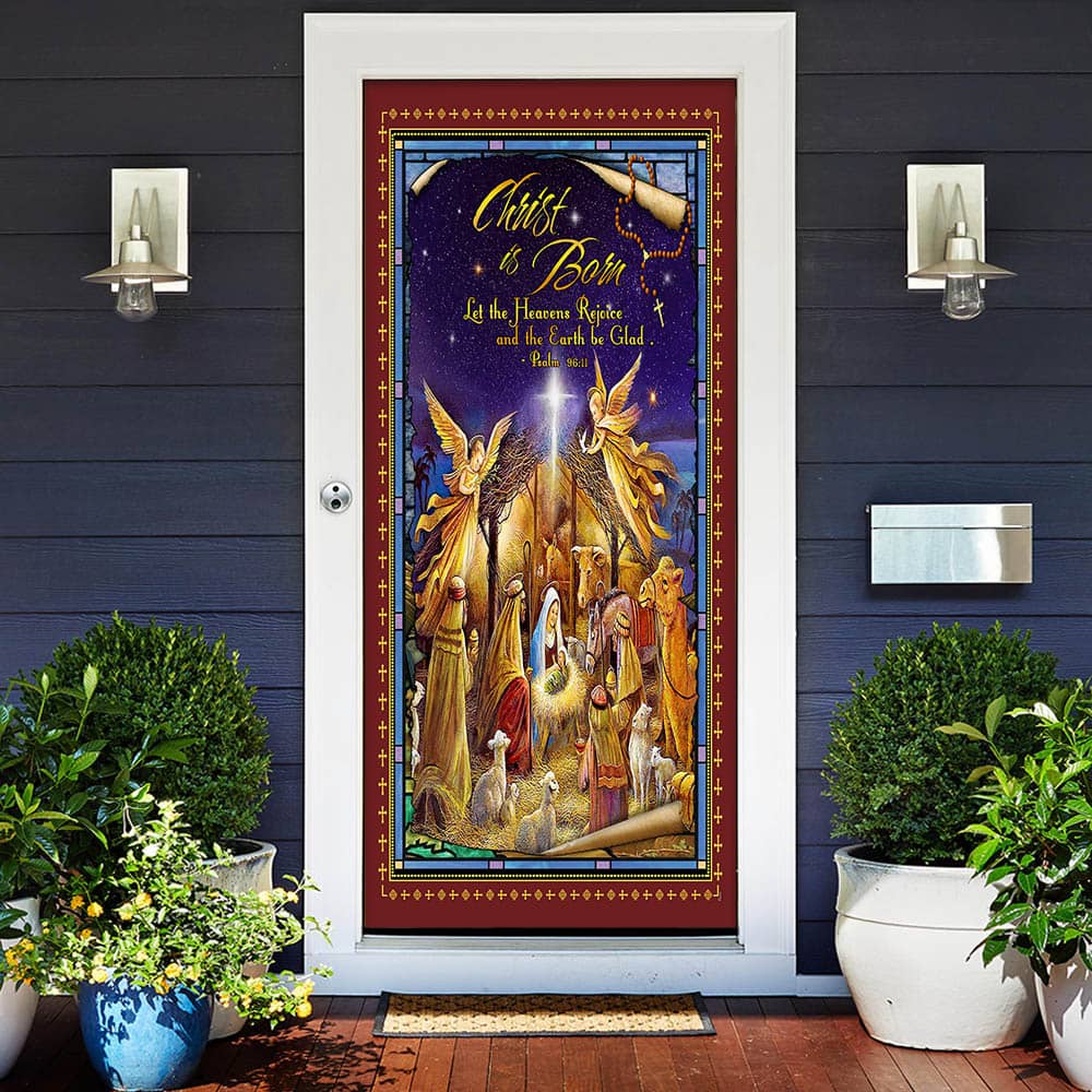 Inktee Store - Christ Is Born No11 Door Cover Image