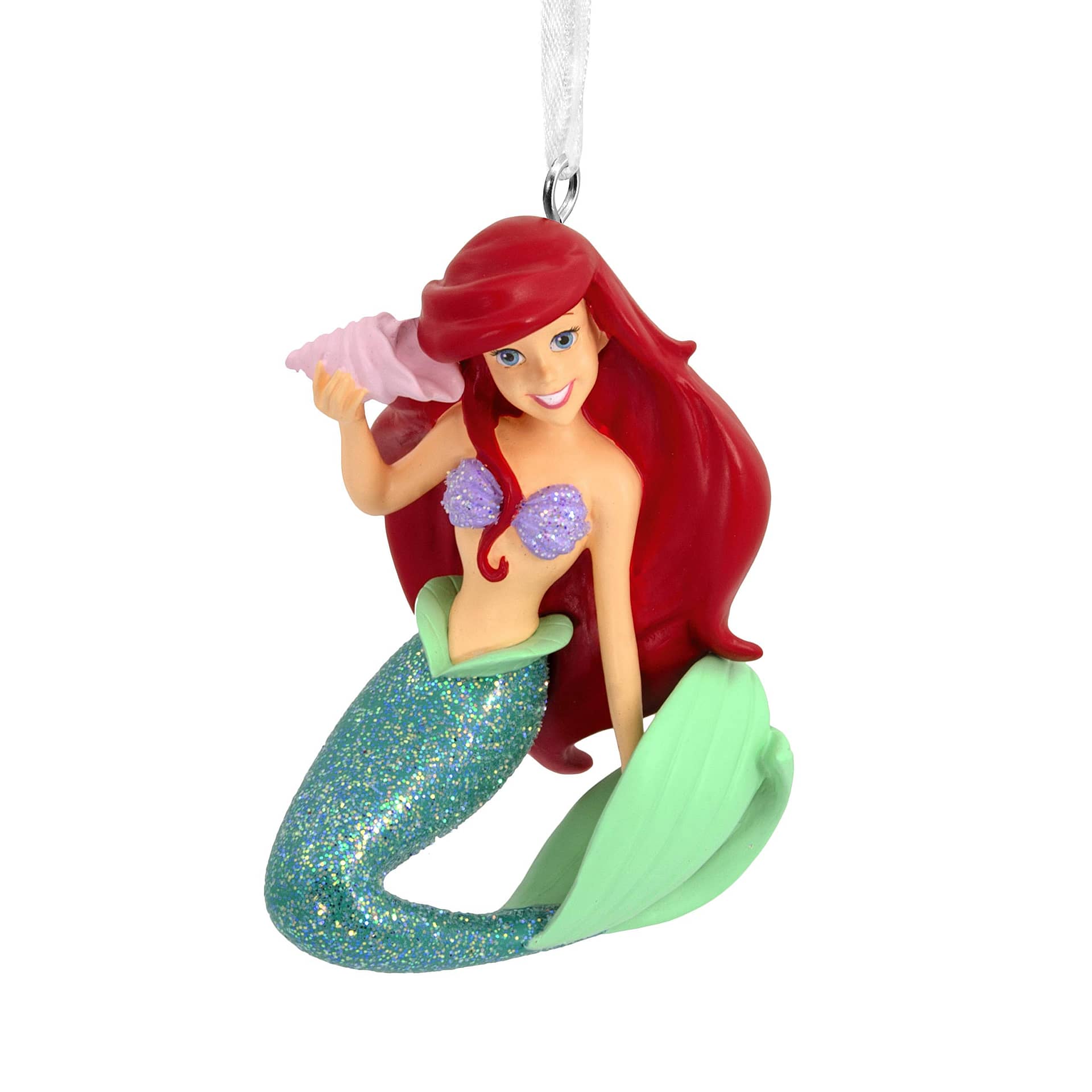 Christmas Disney The Little Mermaid Ariel With Seashell Ornament Personalized Gifts