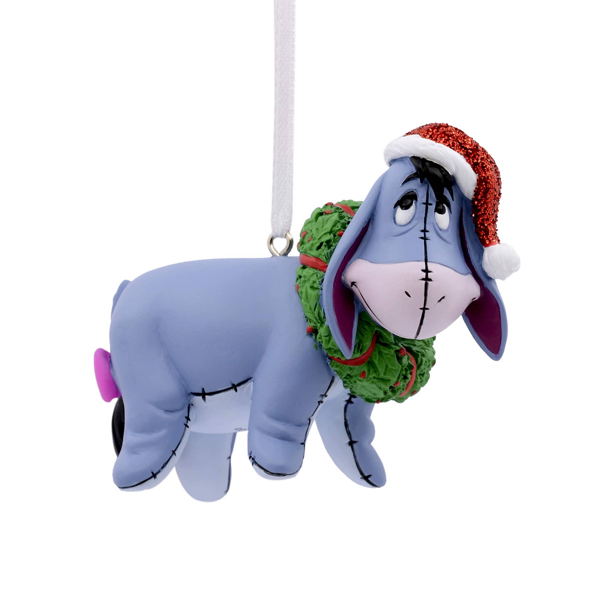 Christmas Disney Winnie The Pooh Eeyore With Wreath Ornament Personalized Gifts