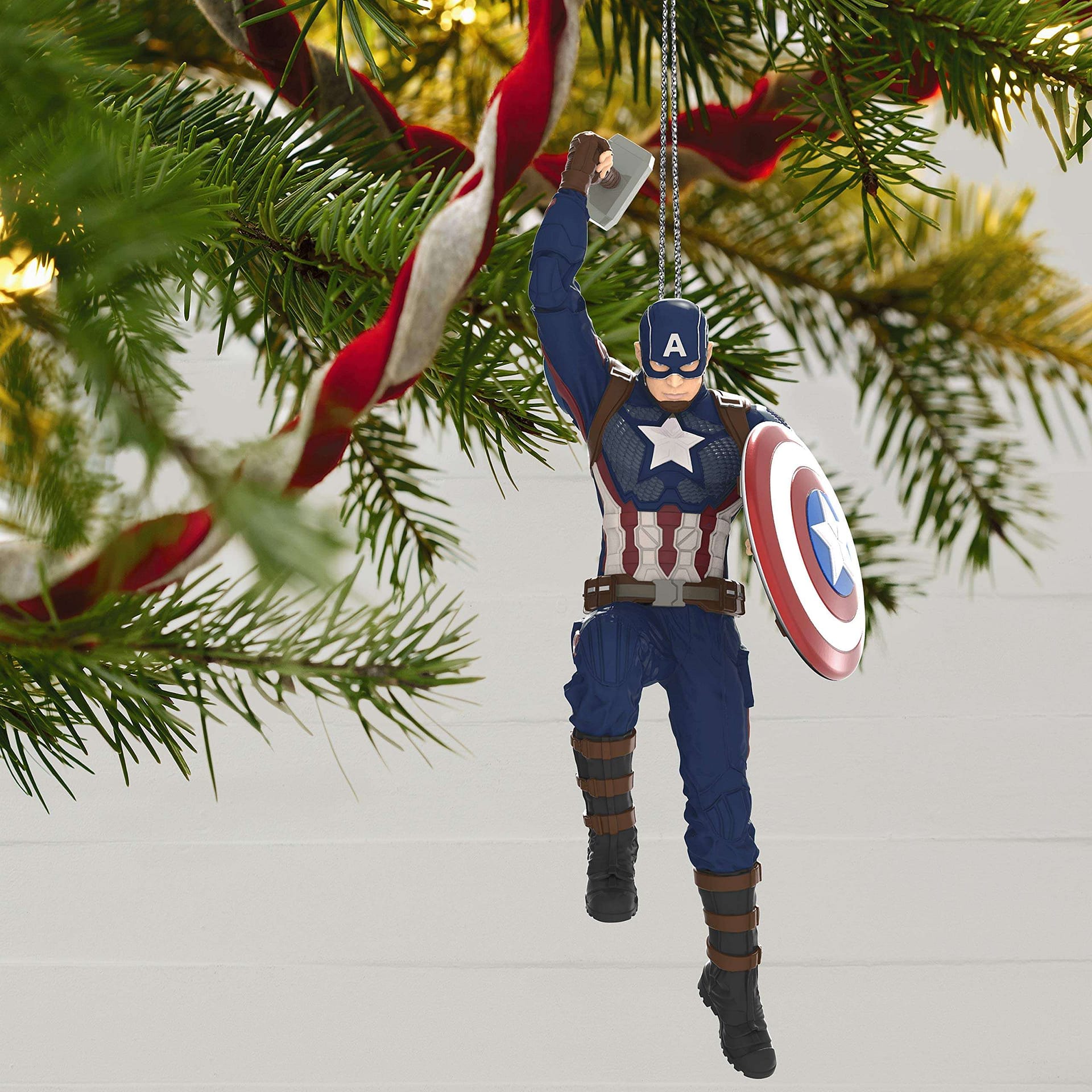Inktee Store - Christmas Ornament 2020 Marvel Studios Avengers Endgame Captain America Personalized Gifts Image