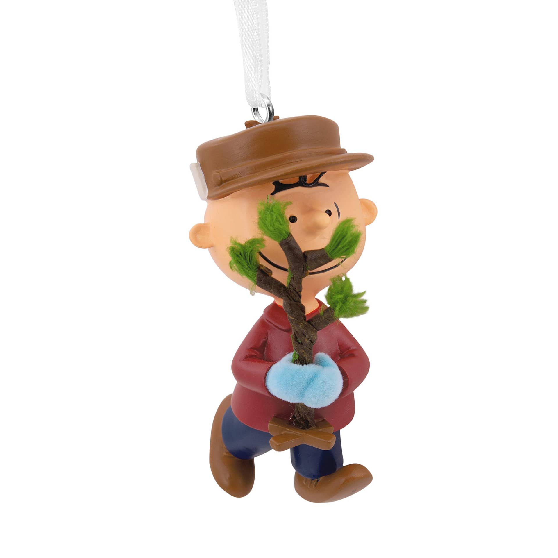 Christmas Ornament Peanuts Charlie Brown With Tree Personalized Gifts