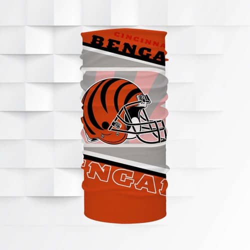 Cincinnati Bengals Scarf Unisex Sports Neck Gaiter Bandanas No1620 Face Mask