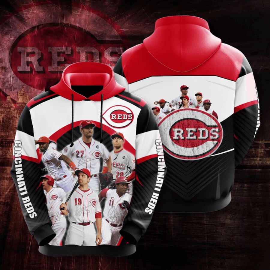 Cincinnati Reds No425 Custom Hoodie 3D