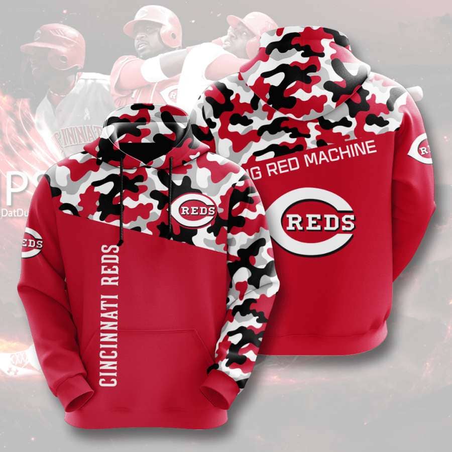 Cincinnati Reds No427 Custom Hoodie 3D