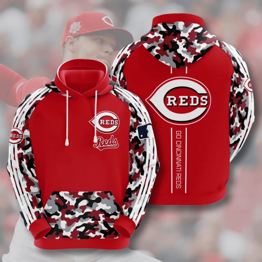 Cincinnati Reds No429 Custom Hoodie 3D