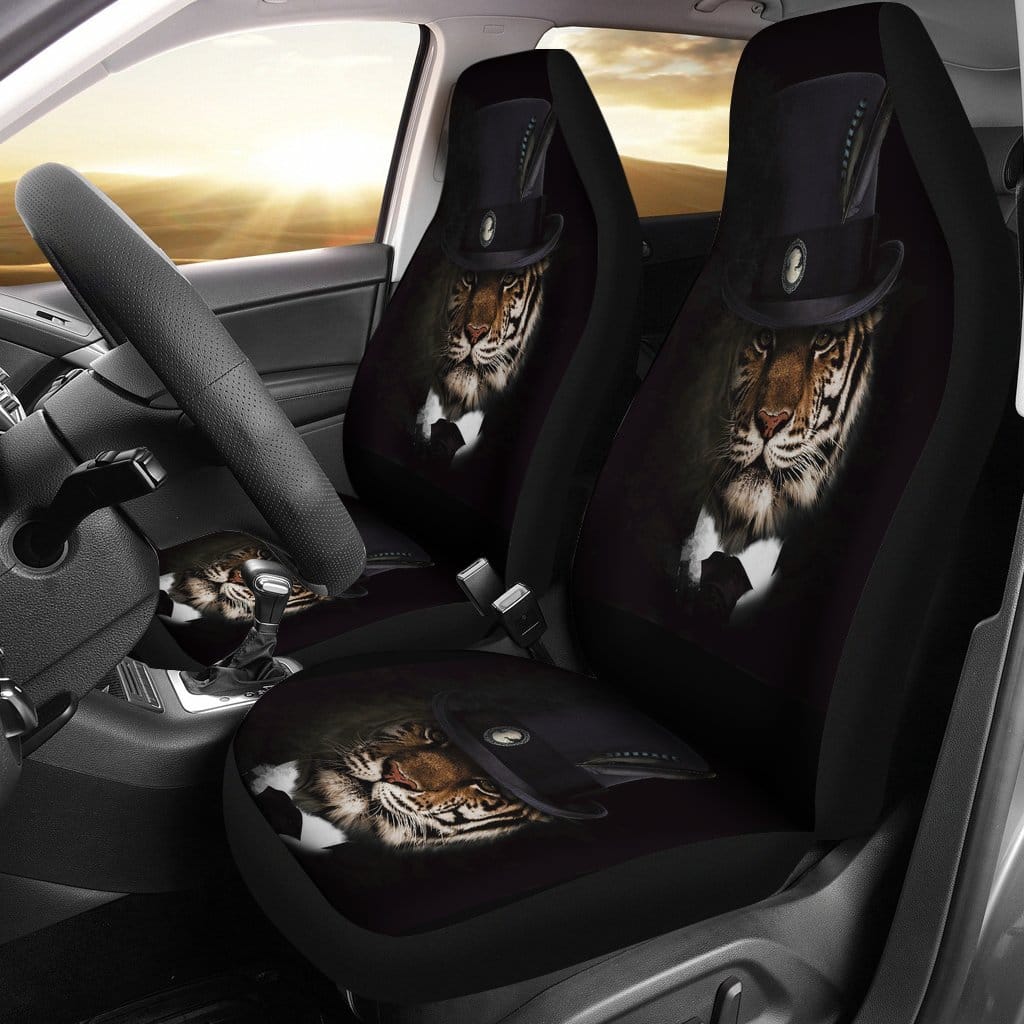 Classy Tiger Art Amazing Gift Car Seat Covers
