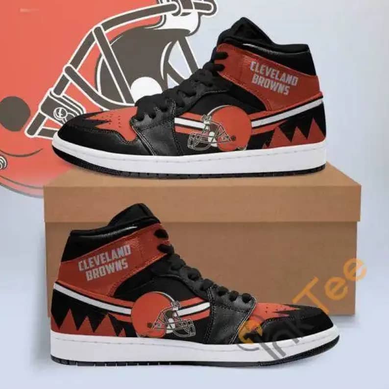Cleveland Browns Sport Custom Sneakers It519 Air Jordan Shoes