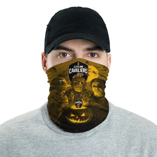 Cleveland Cavaliers Horror Team Halloween Neck Gaiter Bandana No1689 Face Mask