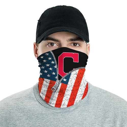 Cleveland Indians 6 Bandana Scarf Sports Neck Gaiter No1704 Face Mask