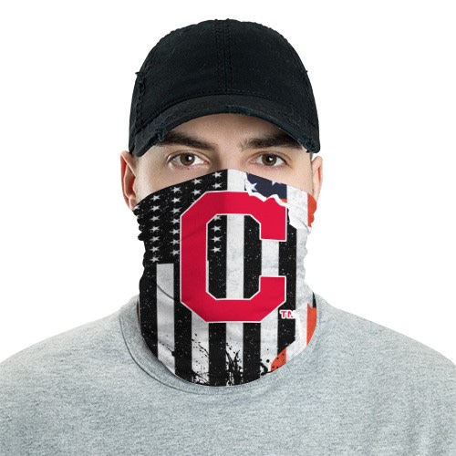 Cleveland Indians 9 Bandana Scarf Sports Neck Gaiter No1705 Face Mask