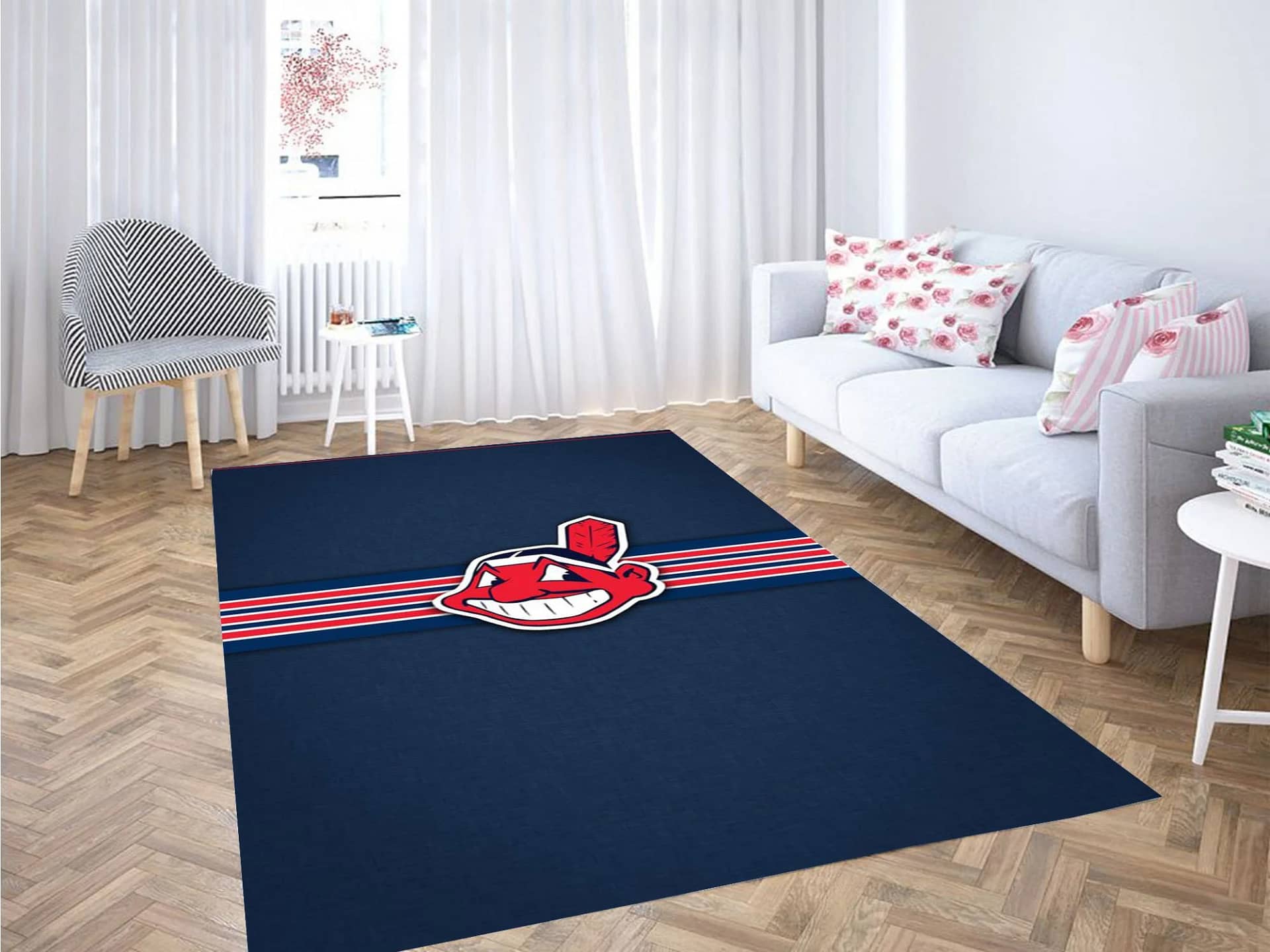 Cleveland Indians Wallpaper Carpet Rug