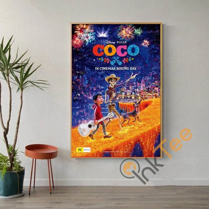 Coco Movie Retro Film Sku2061 Poster