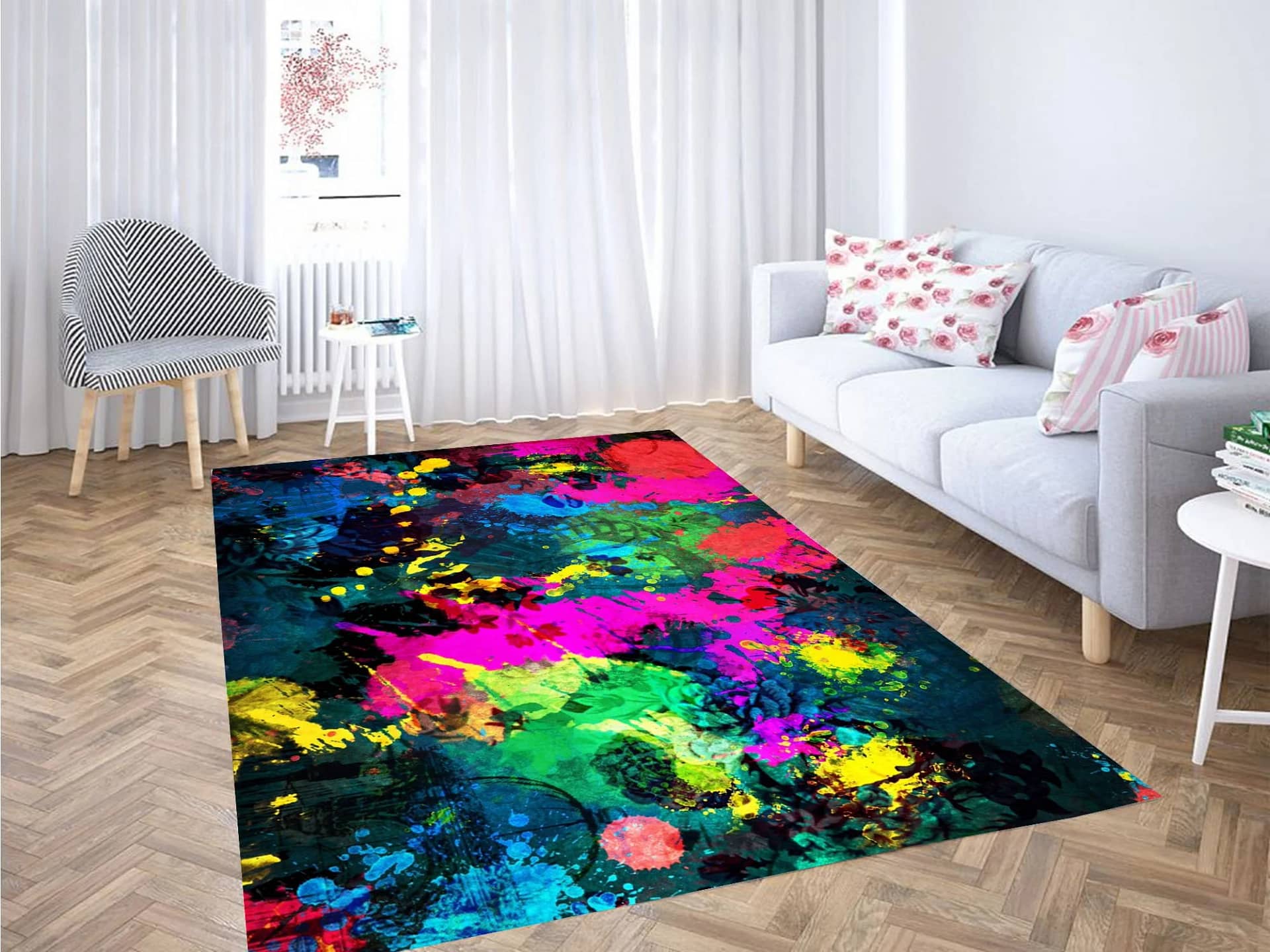 Colorful Spark Carpet Rug