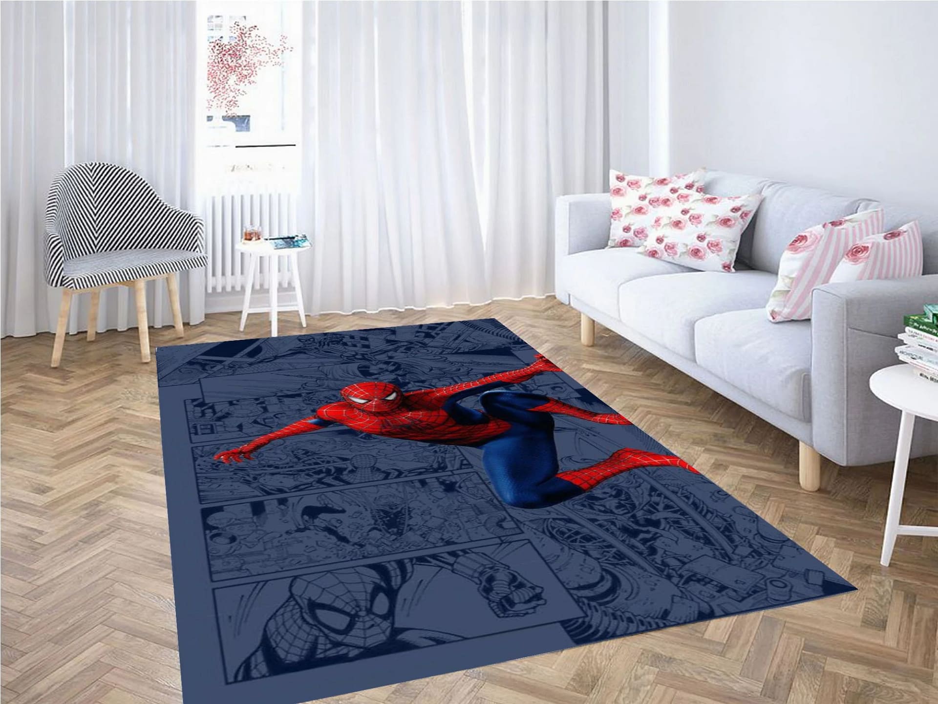 Comic Spidermen Carpet Rug