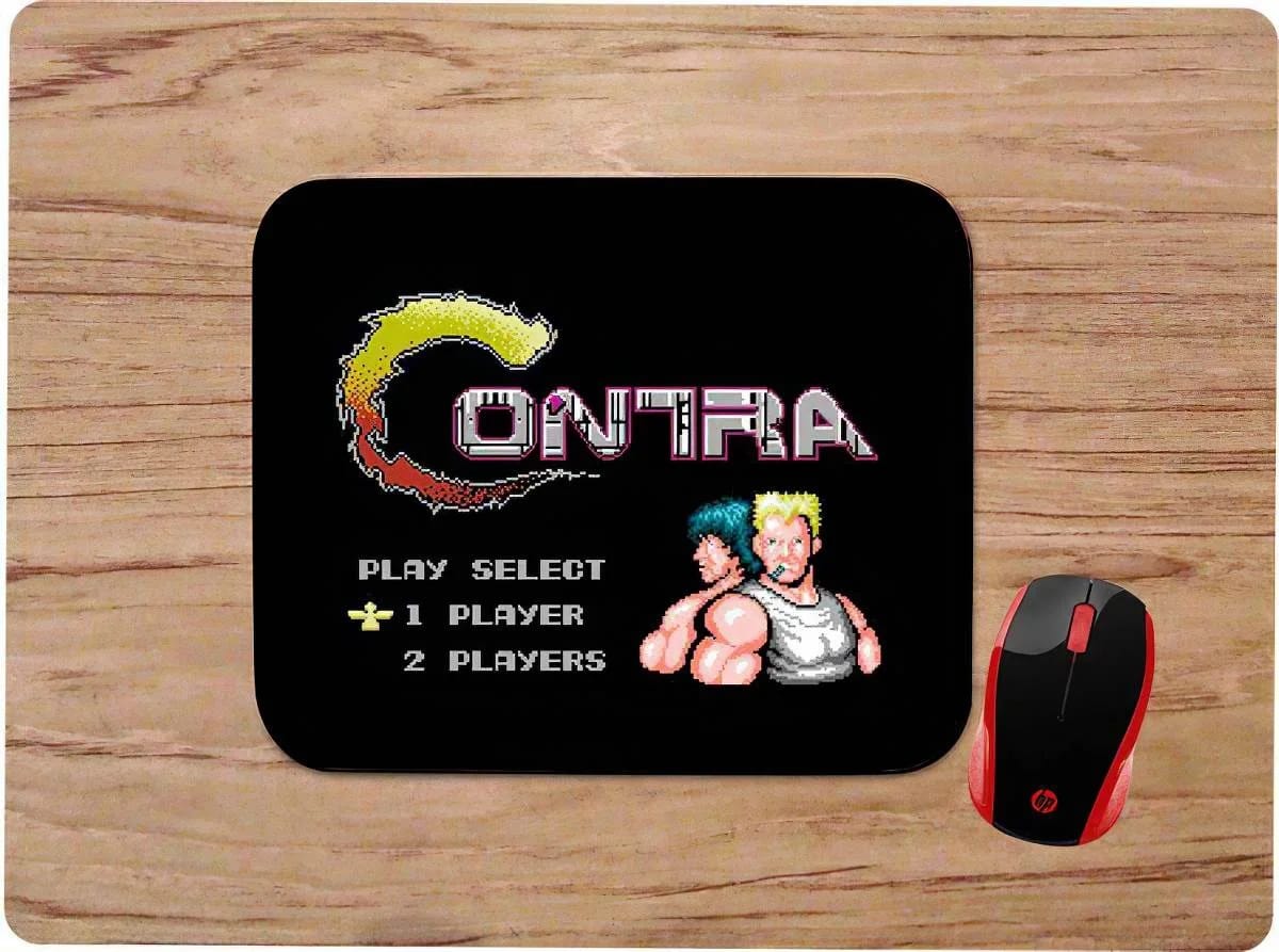 Contra Player Select Screen Mouse Pads