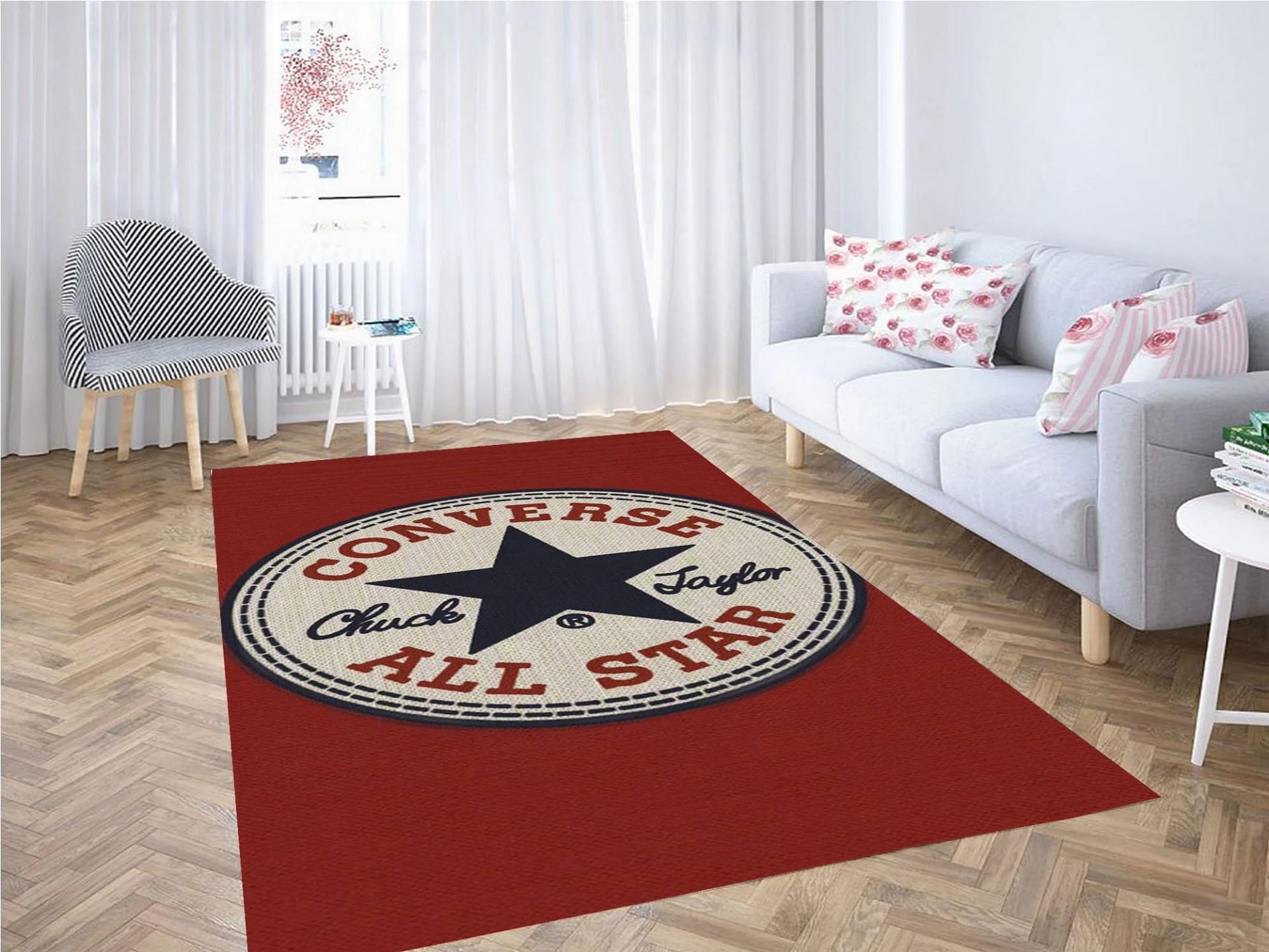 Converse All Star Logo Carpet Rug