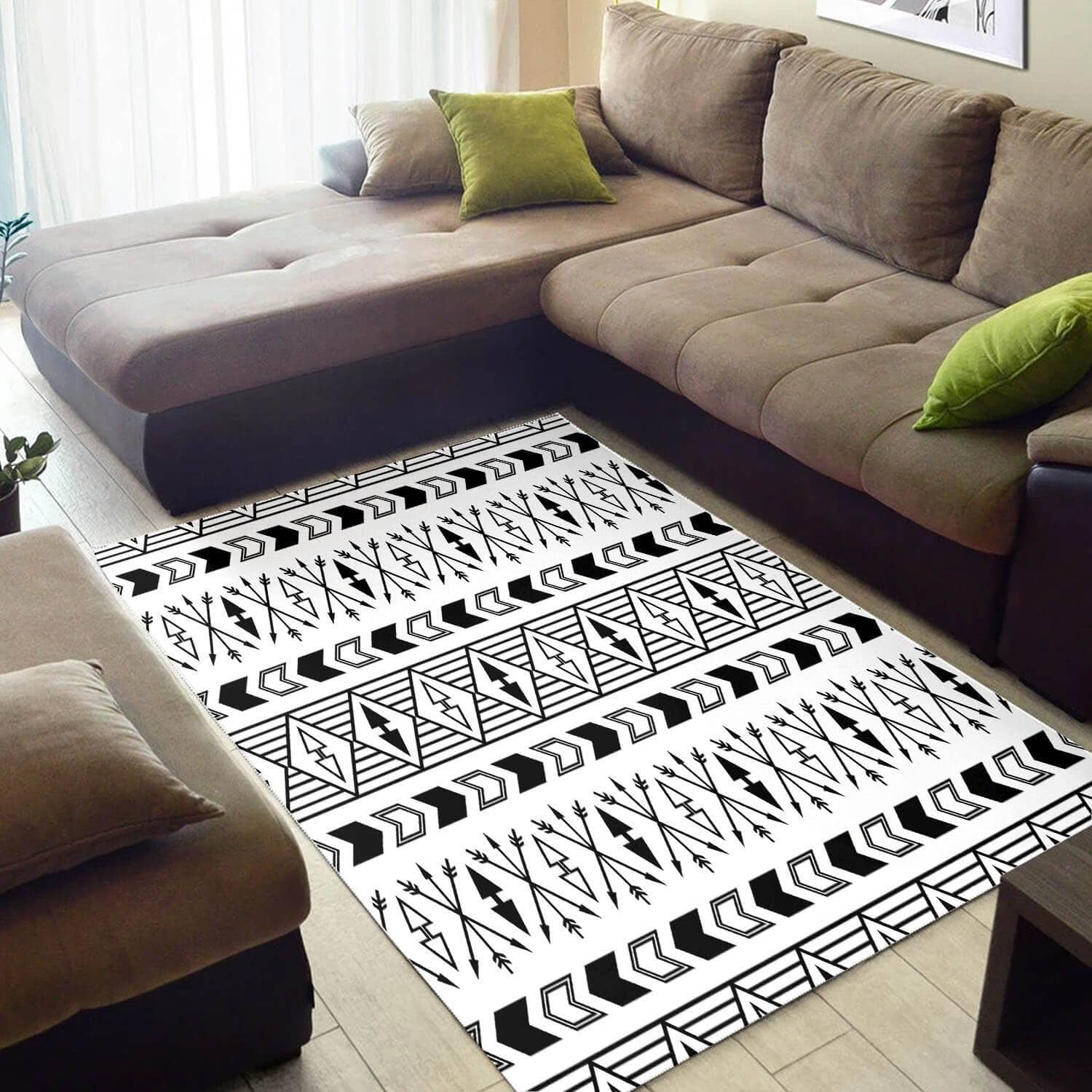 Cool African American Awesome Afrocentric Art Design Floor House Rug