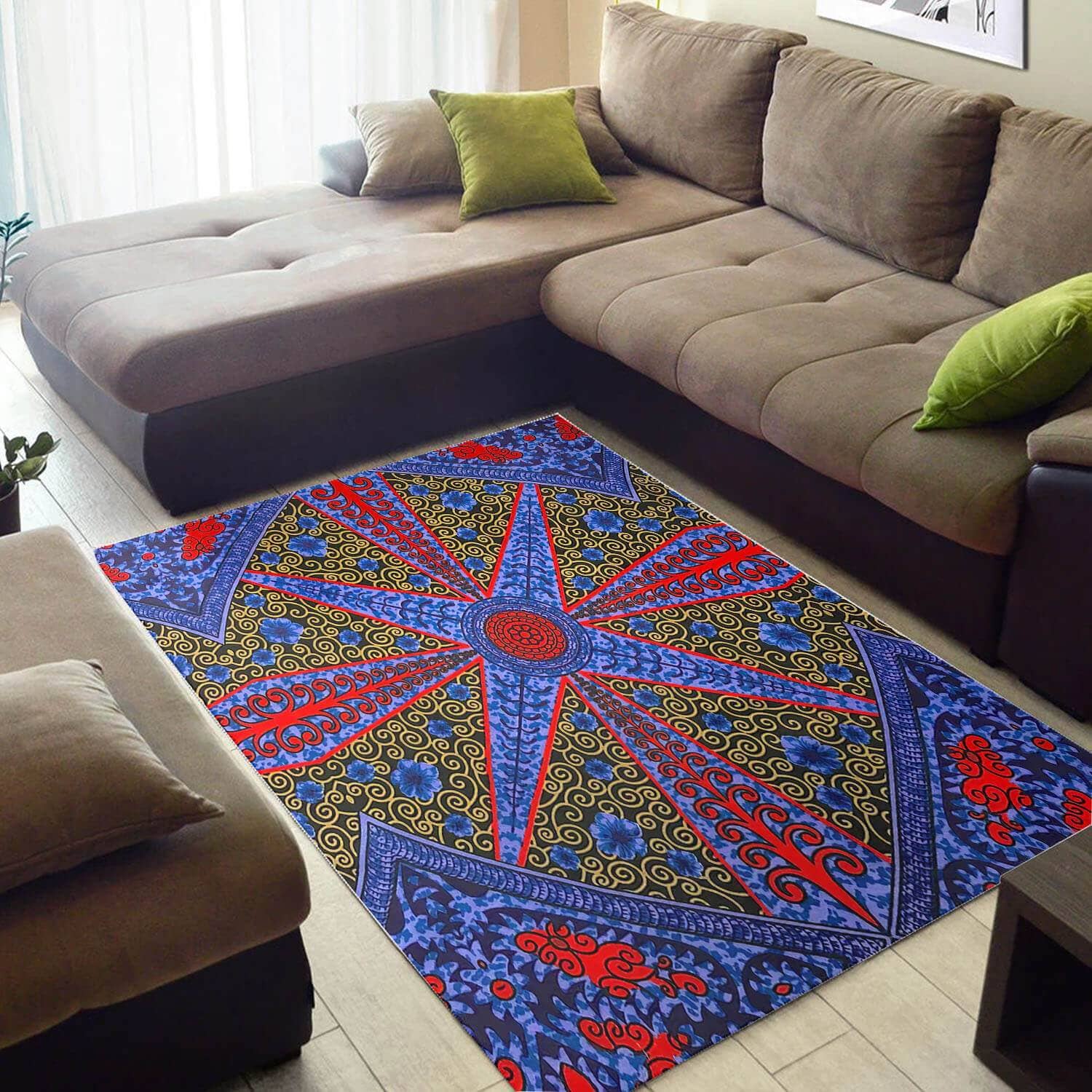 Cool African American Nice Style Ethnic Seamless Pattern Carpet Themed Home Rug