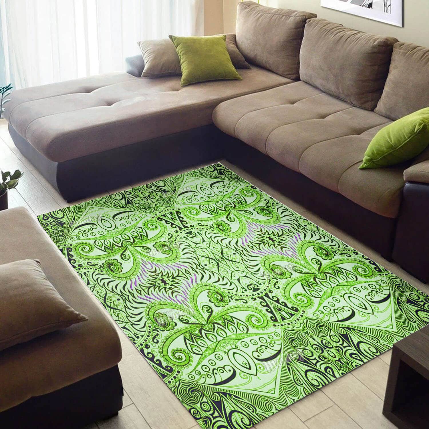 Cool African Style Amazing Afrocentric Pattern Art Large Carpet Room Rug