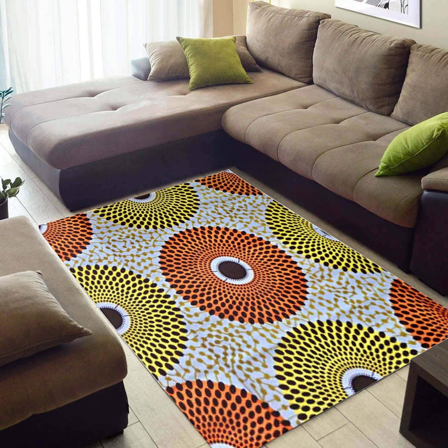 Cool African Style Retro Seamless Pattern Carpet Room Rug