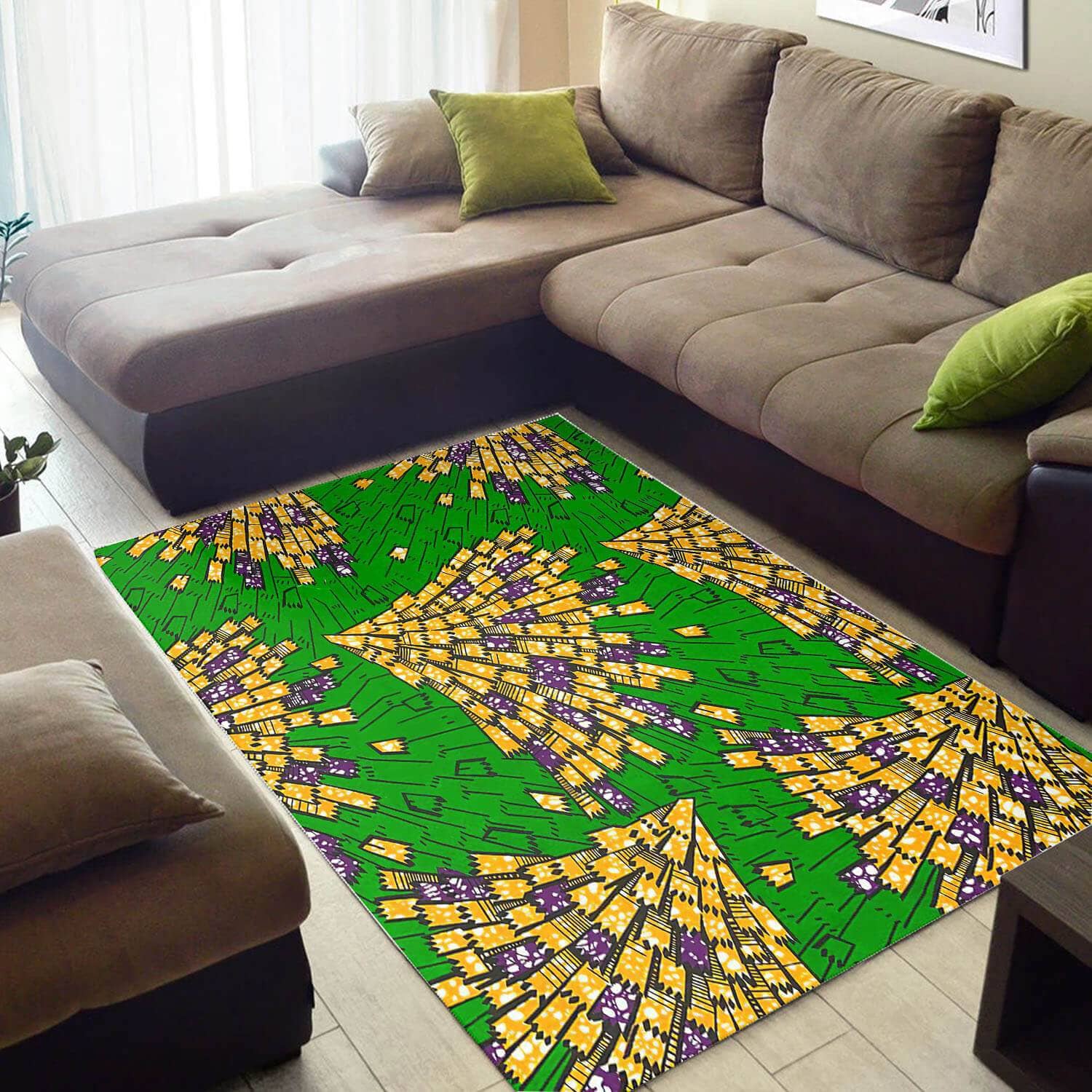 Cool African Trendy Inspired Ethnic Seamless Pattern Style Carpet Rug