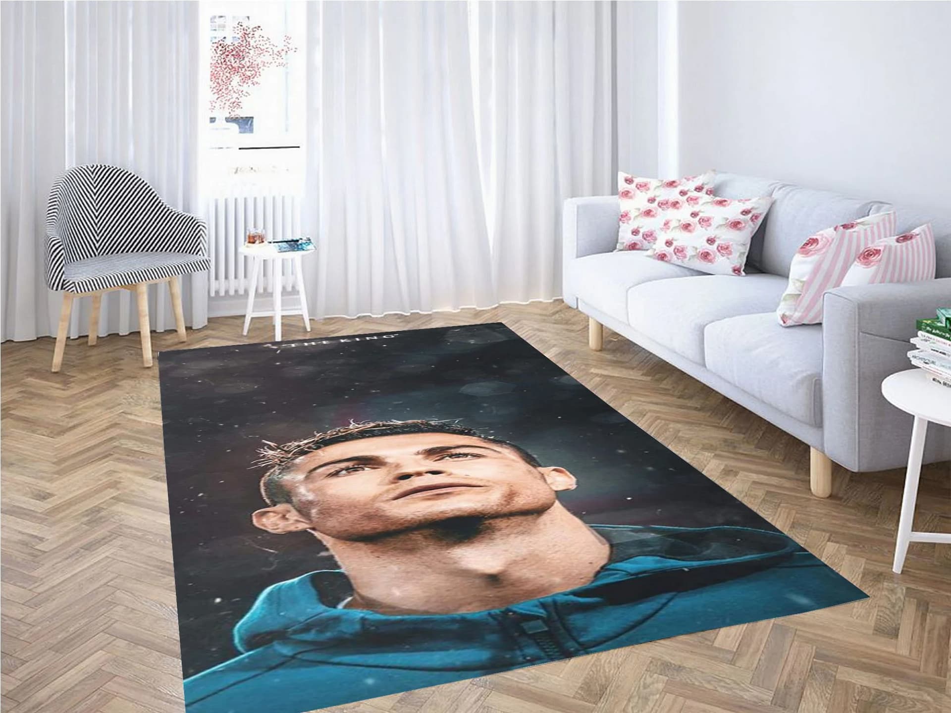 Cristiano Ronaldo Carpet Rug
