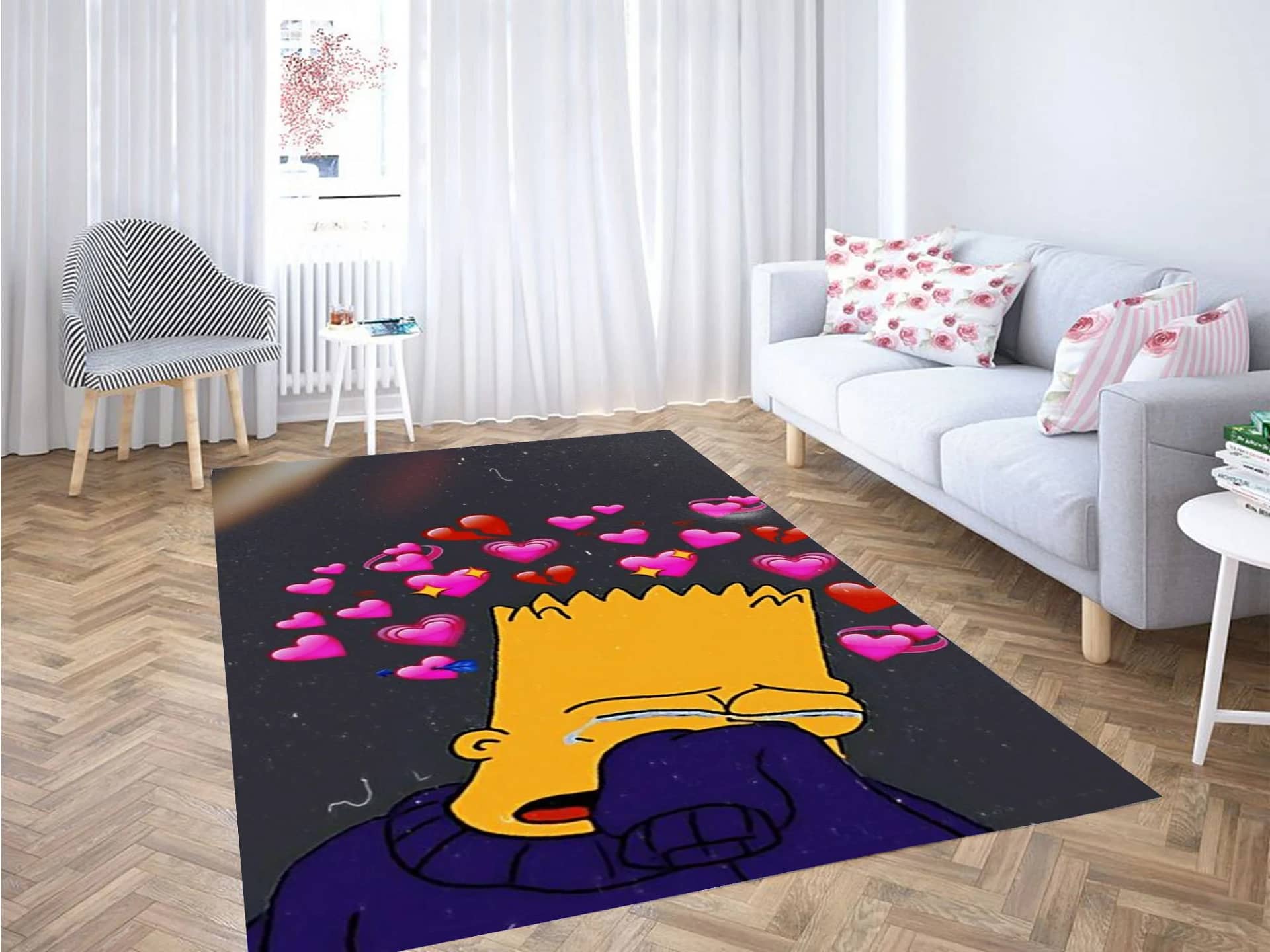 Cry Simpson Wallpaper Carpet Rug
