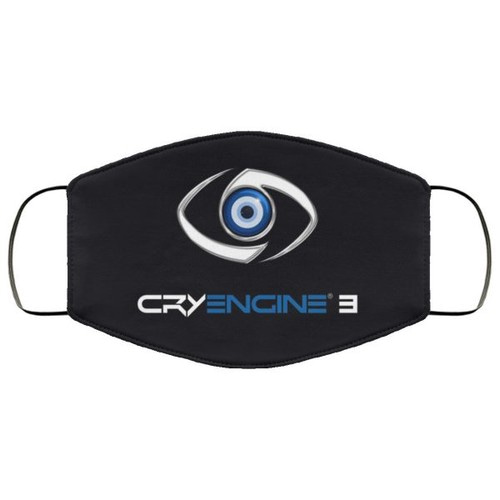 Cryengine 3 Logo Washable No1789 Face Mask