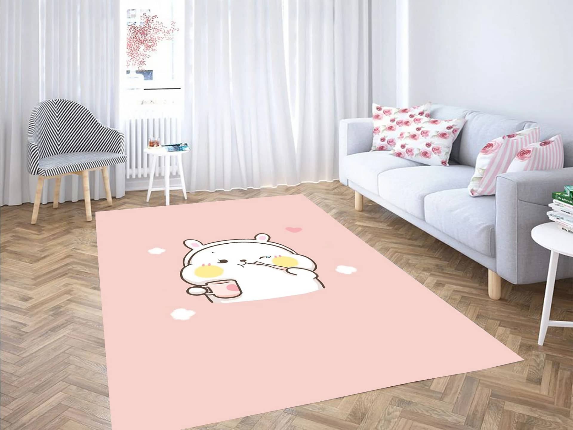 Cute Animal Cartoon Carpet Rug