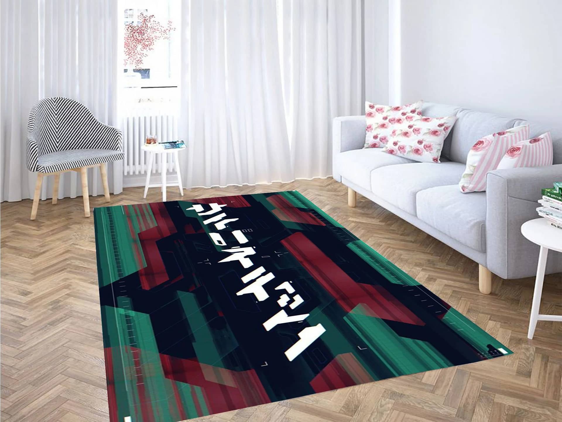 Cybernetic Wallpaper Carpet Rug