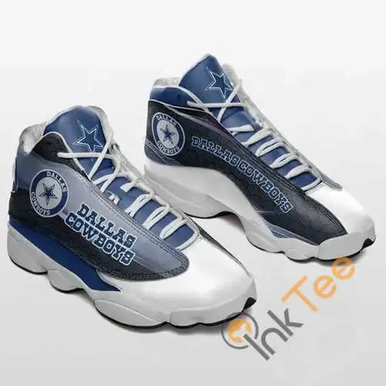 Dallas Cowboys Football 13 Air Jordan Shoes
