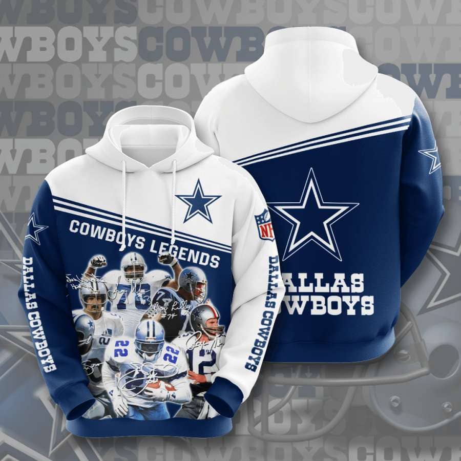 Dallas Cowboys No513 Custom Hoodie 3D