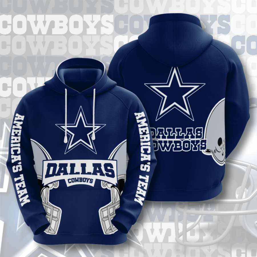 Dallas Cowboys No528 Custom Hoodie 3D