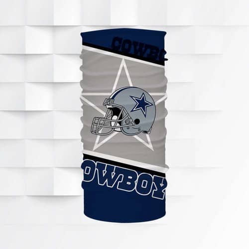 Dallas Cowboys Scarf Unisex Sports Neck Gaiter Bandanas No1802 Face Mask