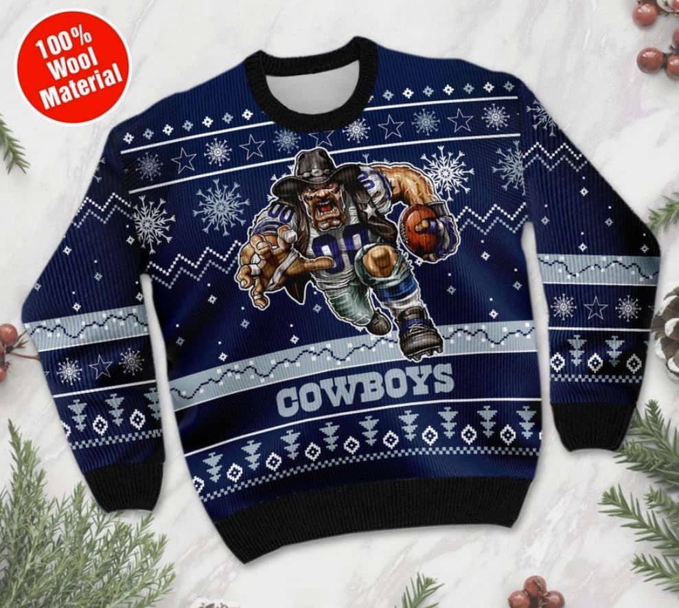 Inktee Store - Dallas Cowboys Ugly Christmas Sweater Image