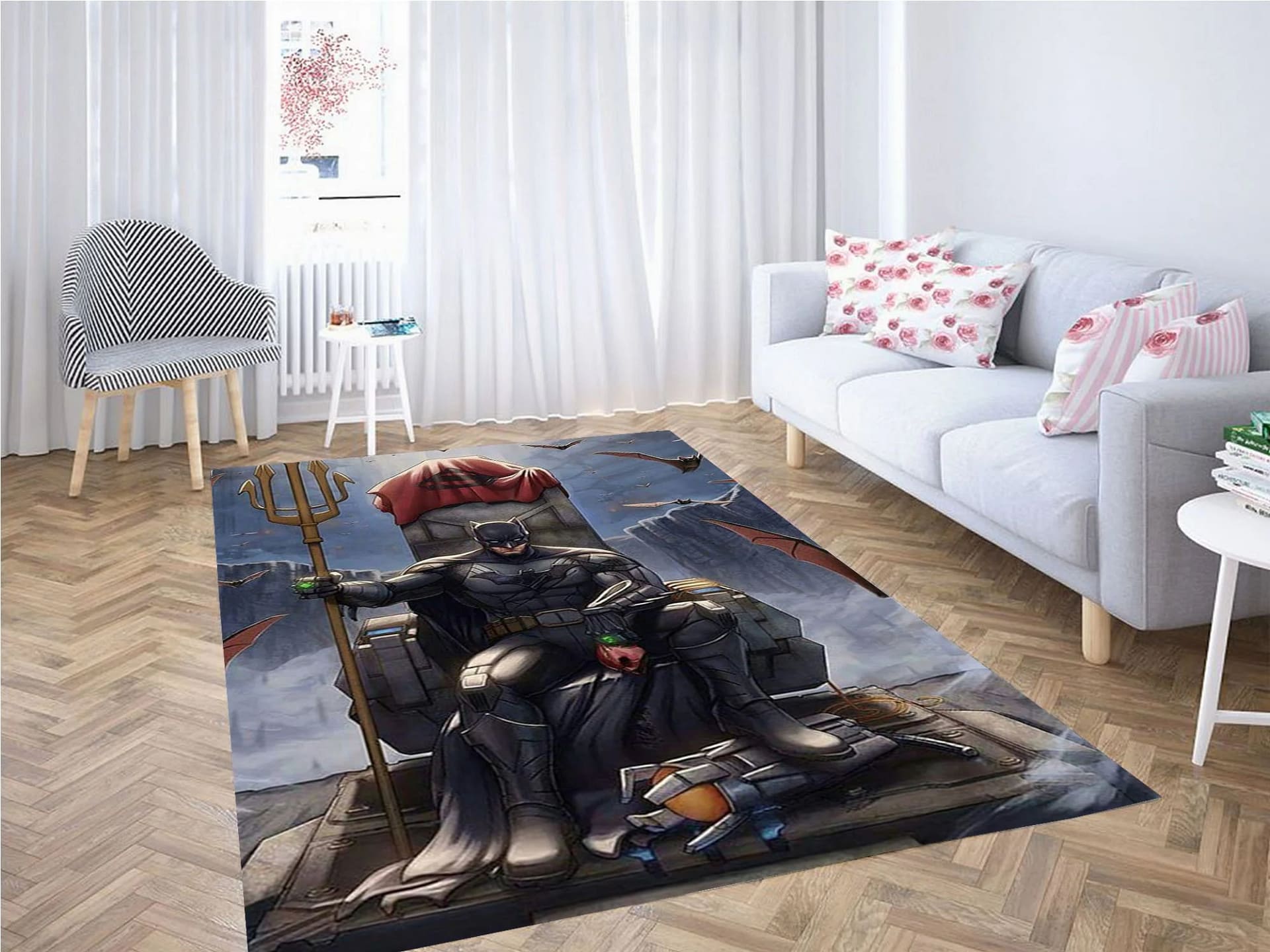 Daredevil Batman Carpet Rug