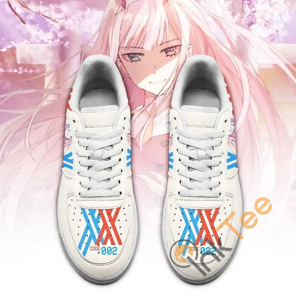 Darling In The Franxx Code 002 Zero Two Anime Amazon Nike Air Force Shoes