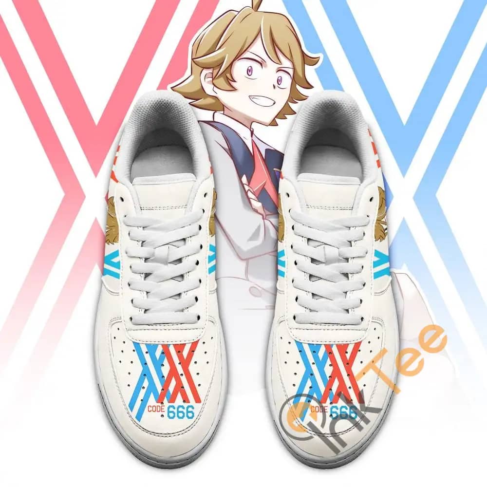 Darling In The Franxx Code 666 Zorome Anime Amazon Nike Air Force Shoes