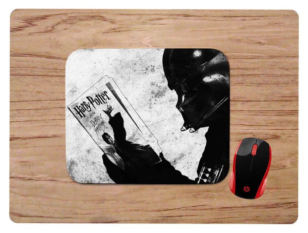 Darth Vader Reading Harry Potter Mouse Pads