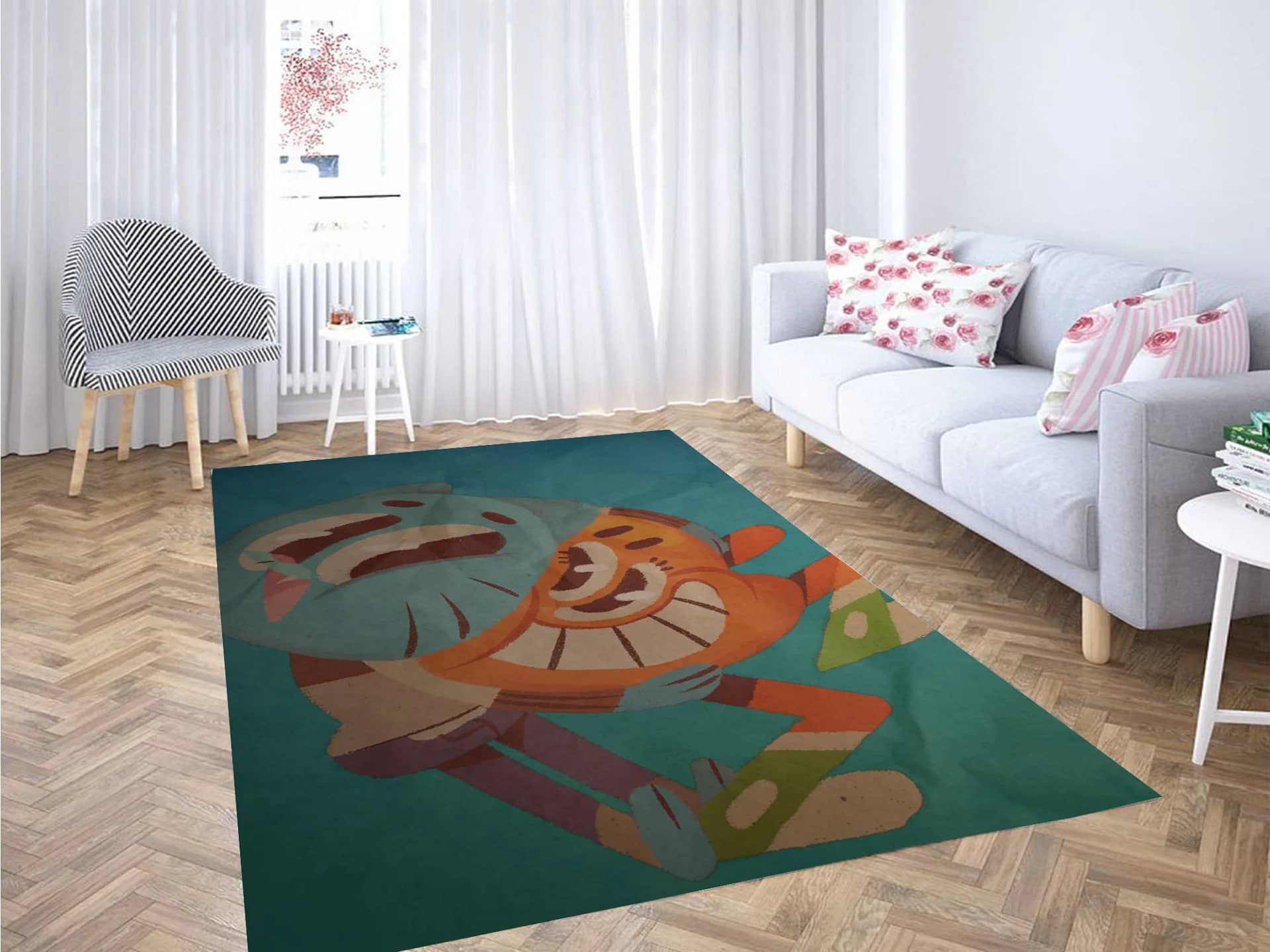 Darwin And Gumball Carpet Rug