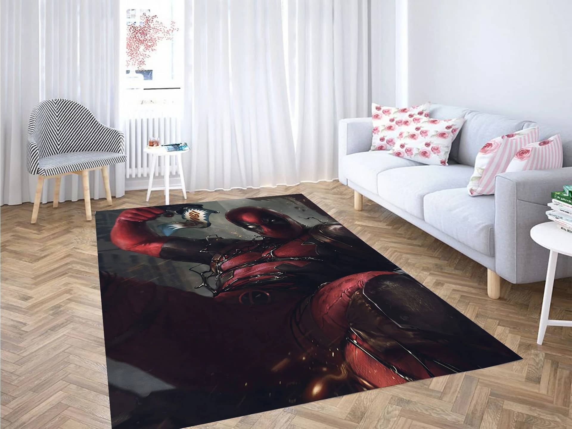 Deadpool Bang Carpet Rug