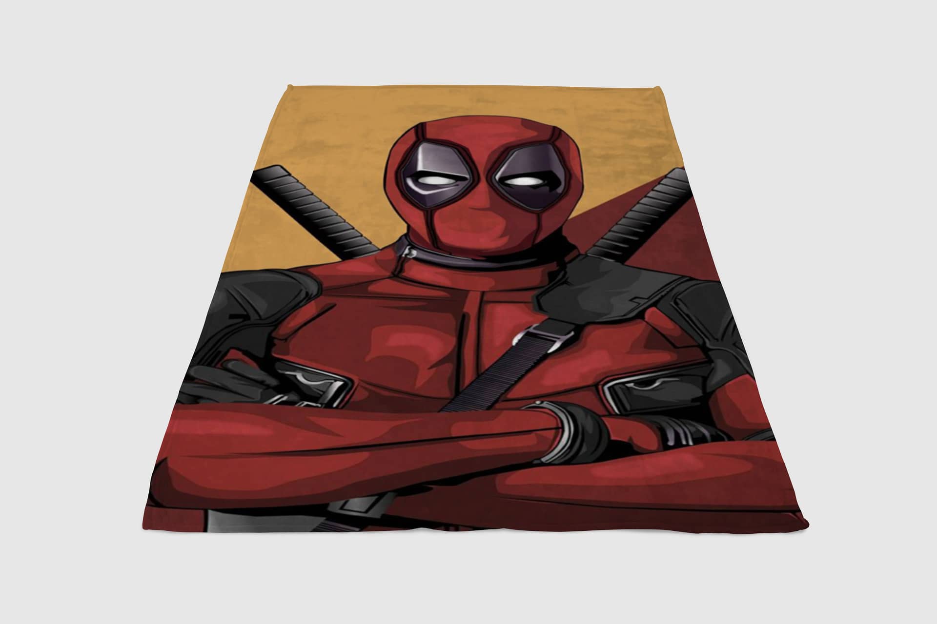 Deadpool Graffiti Fleece Blanket