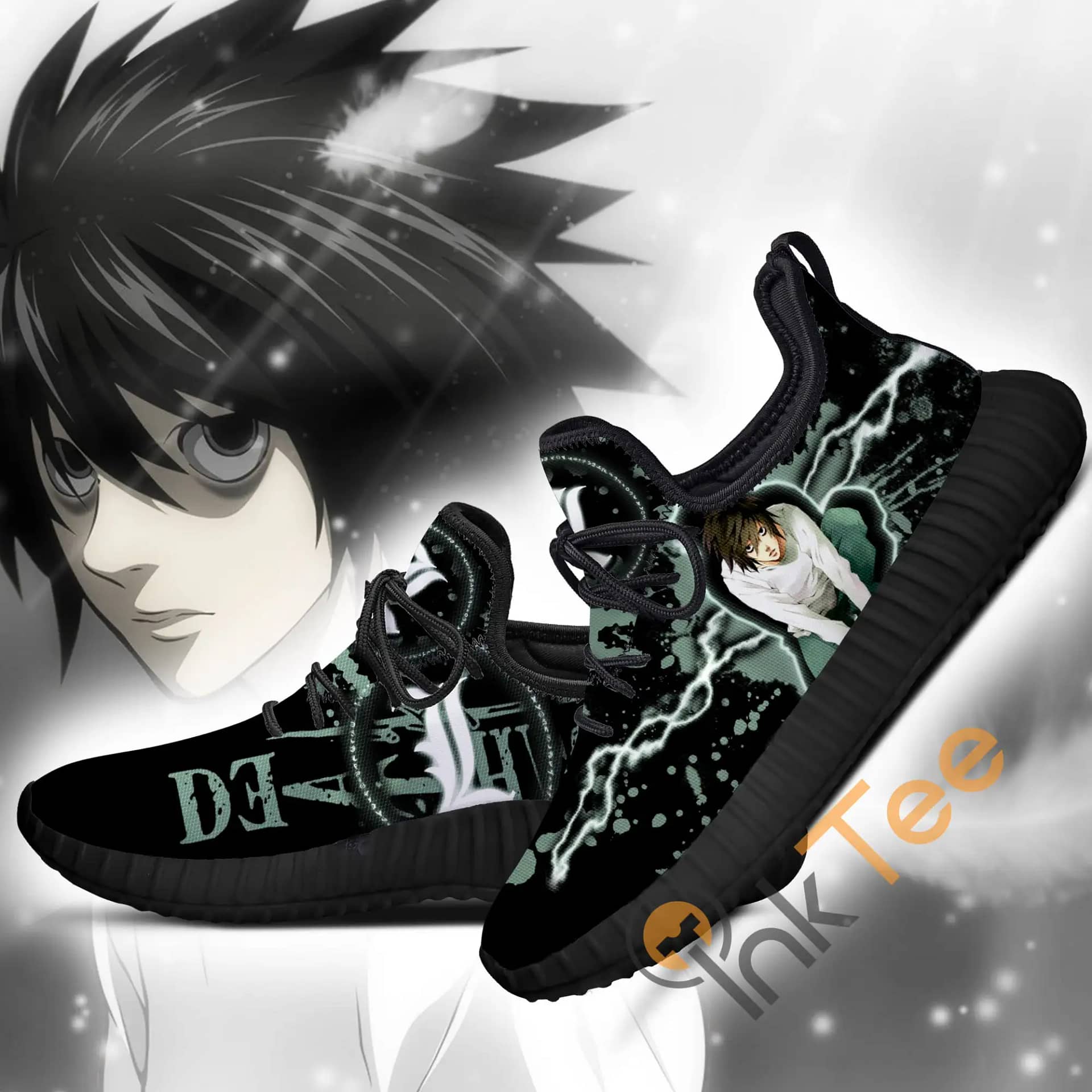 Inktee Store - Death Note L. Lawliet Costume Anime Amazon Reze Shoes Image