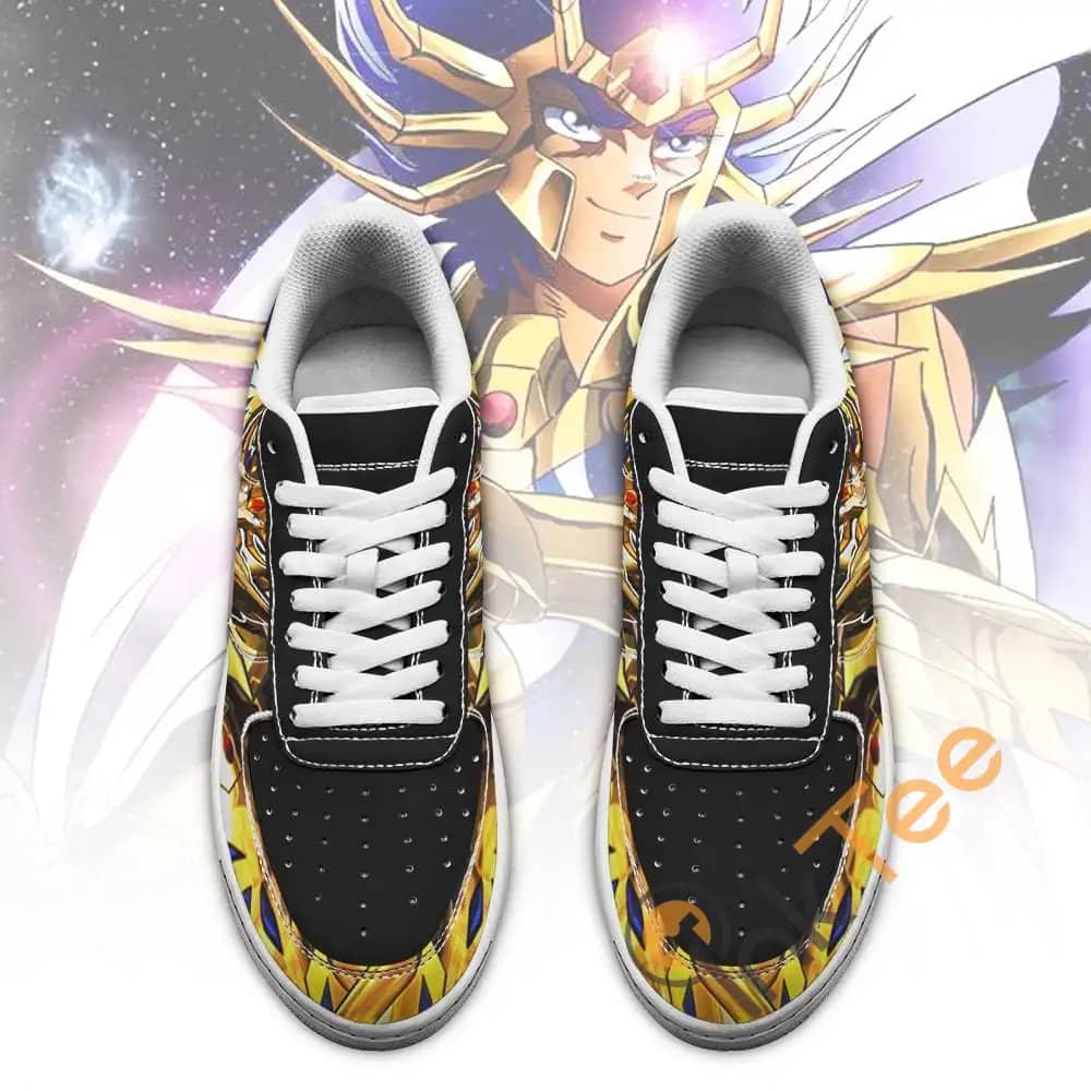Deathmask Uniform Saint Seiya Anime Amazon Nike Air Force Shoes