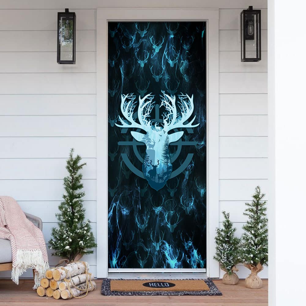 Inktee Store - Deer Hunting Door Cover Image