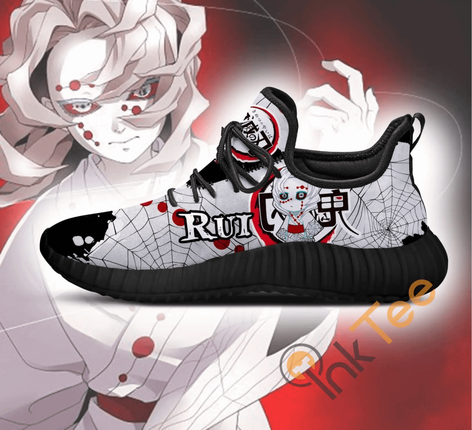 Inktee Store - Demon Rui Demon Slayer Anime Amazon Reze Shoes Image