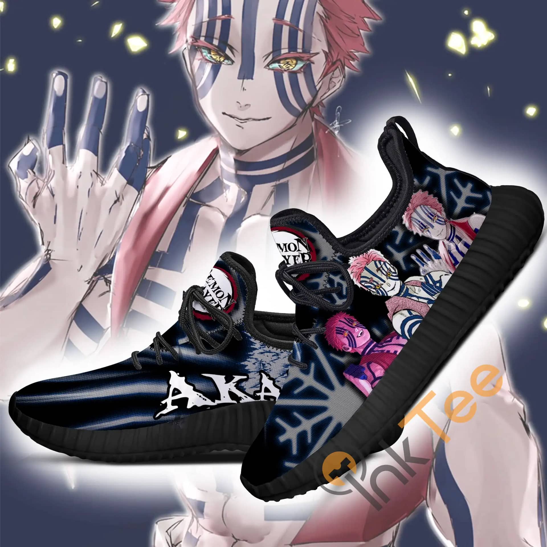 Inktee Store - Demon Slayer Akaza Custom Anime Costume Amazon Reze Shoes Image