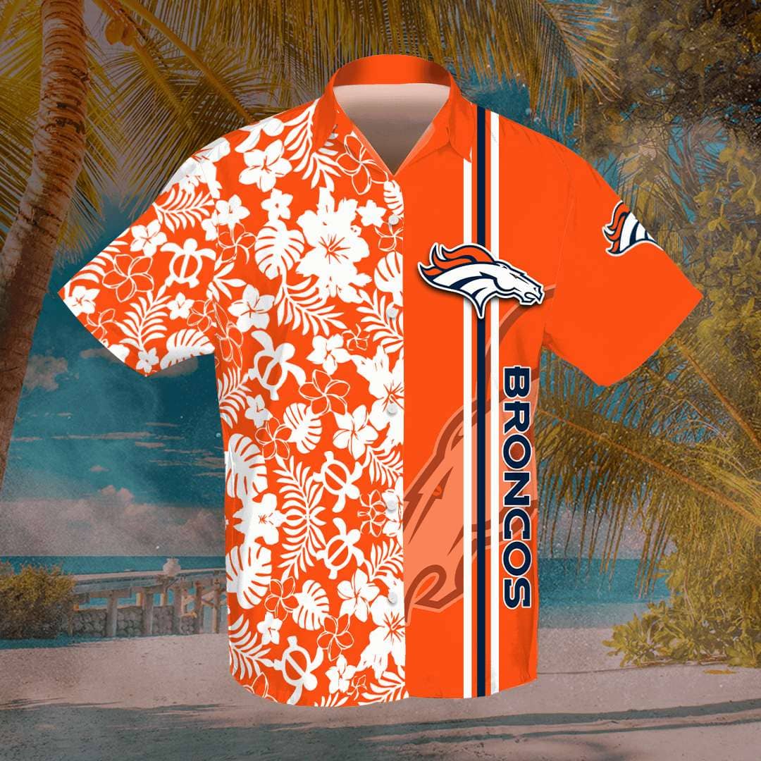 Denver Broncos Custom No26 Hawaiian shirts