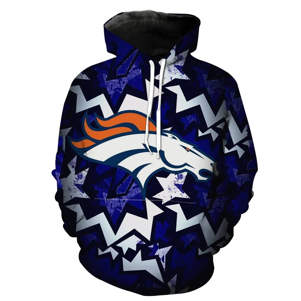Denver Broncos Football Broncos Streetwear Hoodie 3D